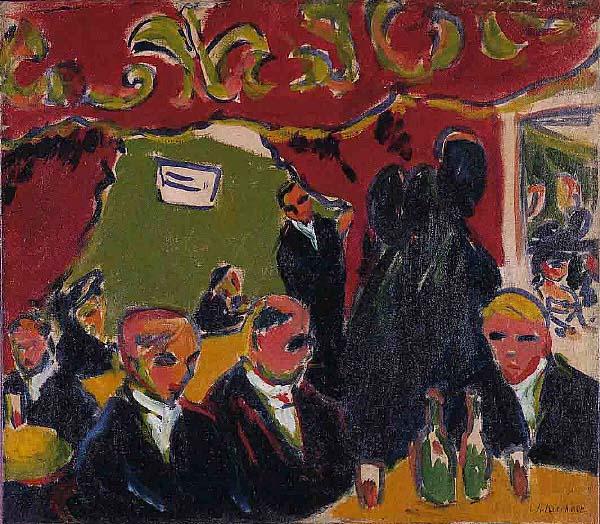 Ernst Ludwig Kirchner Tavern, china oil painting image